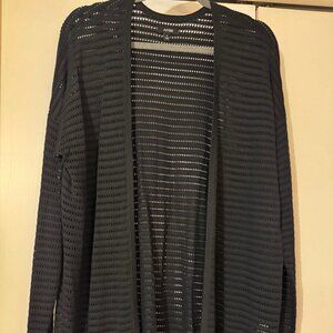 Apt 9 black cardigan - longer! Size XL